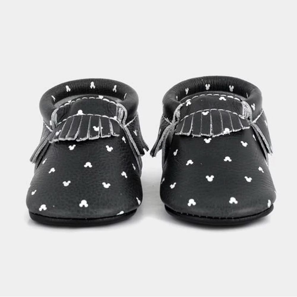 Freshly Picked x Disney Baby Classic Mickey Ears Moccasins